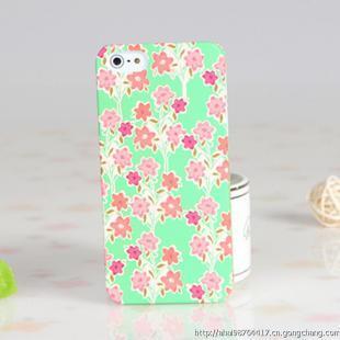 光耀電子iPhone 5水貼花卉手機(jī)殼 科技與自然的碰撞演繹｜世界工廠數(shù)碼精品